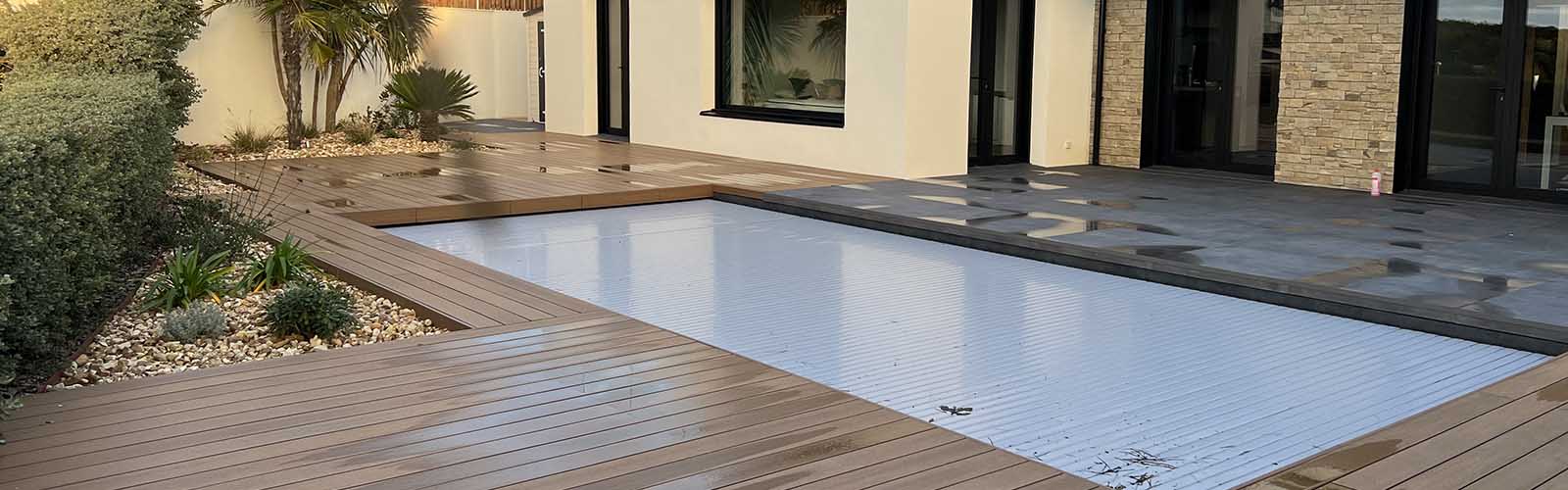 Terrasse en bois composite